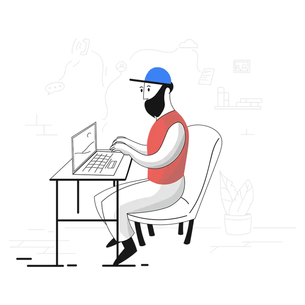 Customer support representative helping remove fake impersonation accounts